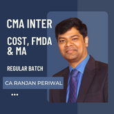 CMA Inter Cost, FMDA & MA Combo | Regular Batch by CA Ranjan Periwal | Dec 25 & onward
